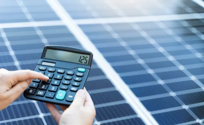 Amortissement des panneaux solaires