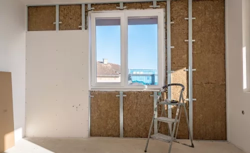 Isolation des murs intérieurs